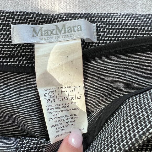 Vintage Max Mara Split Front printed Leggings - Picture 4 of 8